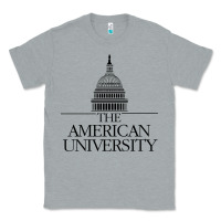 Heather Grey american university Classic Tee - linhVisuals