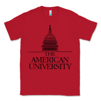 Red american university Classic Tee - linhVisuals