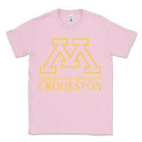 Bubblegum Pink university of minnesota  crookston, Gear Classic Tee - linhVisuals