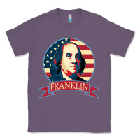Lavender benjamin franklin Classic Tee - linhVisuals
