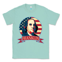 Seafoam benjamin franklin Classic Tee - linhVisuals