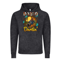 Western Rodeo Darlin' Sunset Sunflowers Weapon Vintage Hoodie | Teevron