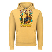 Vintage Mustard western rodeo darlin' sunset sunflowers weapon Vintage Hoodie - BarkalooDesign