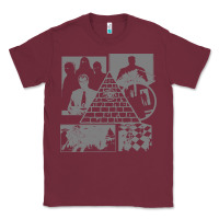 Burgundy gurps illuminati classic Classic Tee - linhVisuals