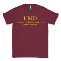 Burgundy University of Minnesota Duluth., Apparel Classic Tee - linhVisuals