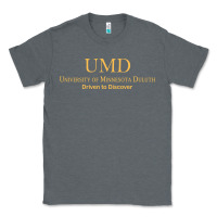 Charcoal Heather University of Minnesota Duluth., Apparel Classic Tee - linhVisuals