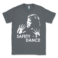 Charcoal Heather safety dance Classic Tee - linhVisuals
