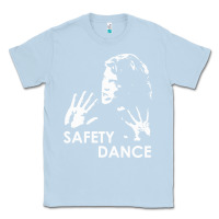 Dusty Blue safety dance Classic Tee - linhVisuals
