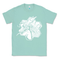Seafoam the fantasy trip megahex dragon Classic Tee - linhVisuals