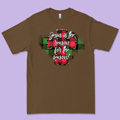 Jesus Is The Reason For The Season Premium Tee Designed By Cowhidedigitalart