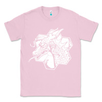Bubblegum Pink the fantasy trip megahex dragon Classic Tee - linhVisuals