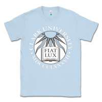 Dusty Blue clark university Classic Tee - linhVisuals