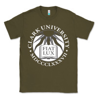 Army Green clark university Classic Tee - linhVisuals