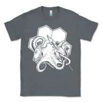 Charcoal Heather the fantasy trip  octopus Classic Tee - linhVisuals