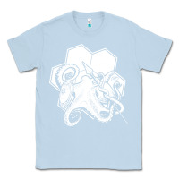 Dusty Blue the fantasy trip  octopus Classic Tee - linhVisuals