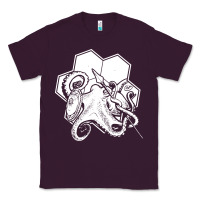 Plum the fantasy trip  octopus Classic Tee - linhVisuals