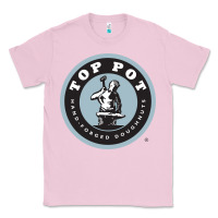 Bubblegum Pink top pot doughnuts Classic Tee - linhVisuals