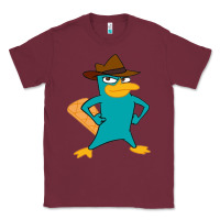 Burgundy phineas and ferb, agent p, perry the platypus Classic Tee - linhVisuals