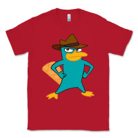 Red phineas and ferb, agent p, perry the platypus Classic Tee - linhVisuals