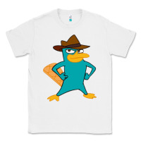 White phineas and ferb, agent p, perry the platypus Classic Tee - linhVisuals