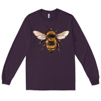 Plum bee Long Sleeve Tee - Artiststas