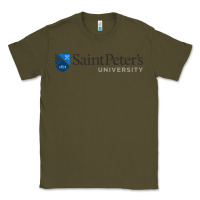 Army Green The saint peter's university Classic Tee - linhVisuals