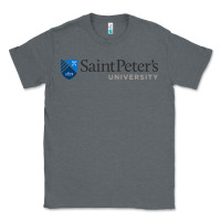Charcoal Heather The saint peter's university Classic Tee - linhVisuals