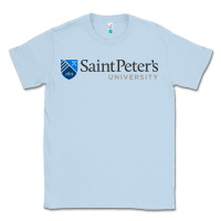 Dusty Blue The saint peter's university Classic Tee - linhVisuals