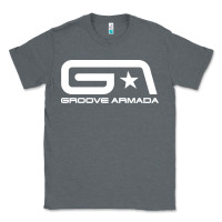 Charcoal Heather groove armada Classic Tee - linhVisuals