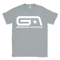 Heather Grey groove armada Classic Tee - linhVisuals