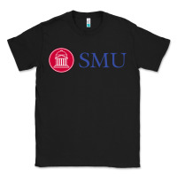 Black The southern methodist university Classic Tee - linhVisuals