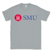 Heather Grey The southern methodist university Classic Tee - linhVisuals