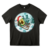 Asphalt Slide Avocado Heavy Core Tee - FaDigitalArtStudio