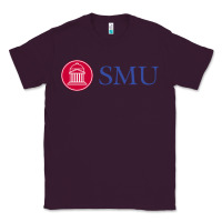 Plum The southern methodist university Classic Tee - linhVisuals