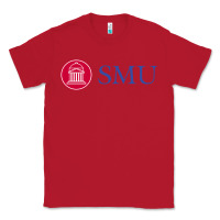 Red The southern methodist university Classic Tee - linhVisuals