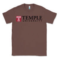 Chestnut The temple university Classic Tee - linhVisuals