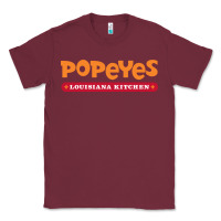 Burgundy popeyes louisiana kitchen Classic Tee - linhVisuals