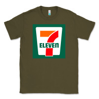 Army Green eleven Classic Tee - linhVisuals