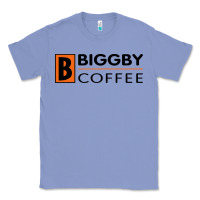 Colony Blue biggby coffee Classic Tee - linhVisuals