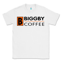 White biggby coffee Classic Tee - linhVisuals