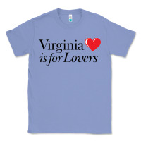 Colony Blue Virginia Is For Lovers Classic Tee - linhVisuals