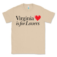 Mushroom Virginia Is For Lovers Classic Tee - linhVisuals