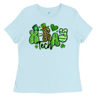 Baby Blue x ray tech st patrick's day Ladies Tee - Artiststas