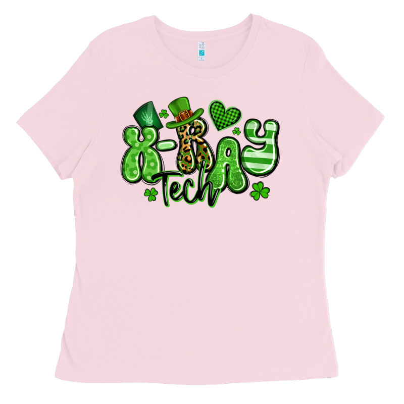 X Ray Tech St Patrick's Day Ladies Tee by Artiststas | Teevron