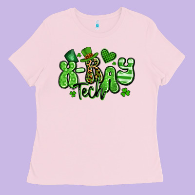 X Ray Tech St Patrick's Day Ladies Tee Designed By Artiststas