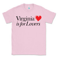 Bubblegum Pink Virginia Is For Lovers Classic Tee - linhVisuals