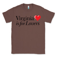 Chestnut Virginia Is For Lovers Classic Tee - linhVisuals