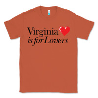 Copper Virginia Is For Lovers Classic Tee - linhVisuals