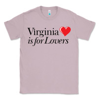 Lilac Virginia Is For Lovers Classic Tee - linhVisuals
