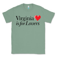 Sage Virginia Is For Lovers Classic Tee - linhVisuals